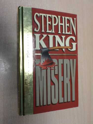 Portada del libro de MISERY - STEPHEN KING- ORBIS FABRI 1996