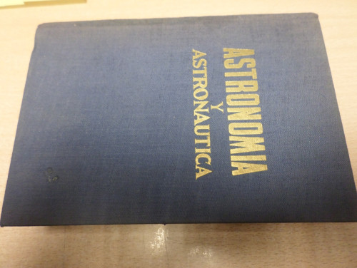 Portada del libro de ASTRONOMIA Y ASTRONAUTICA-  FEDERICO ARMENTER DE MONASTERIO- 2ª EDICION GASSO 1962