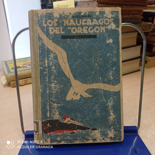 Portada del libro de LOS NAUFRAGOS DEL OREGON - CALLEJA 