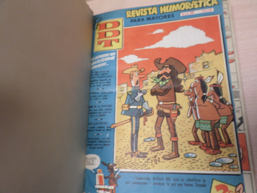 Portada del libro de EL D.D.T. /SELECCIONES DE HUMOR DEL DDT -20 REVISTAS ENCUADERNADAS AÑOS 1957 Y 1958