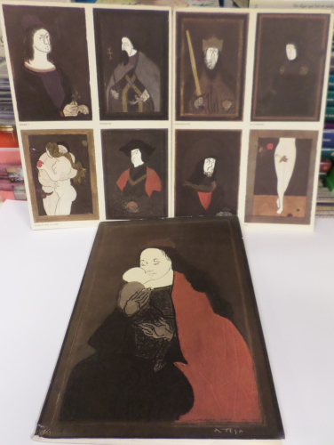 Portada del libro de José Ortega CATALOGO EXPOSICION + INVITACION - Las piernas de Eva - 