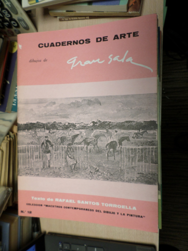 Portada del libro de MAESTROS CONTEMPORANEOS DEL DIBUJO Y LA PINTURA Nº 12 - Cuadernos de arte dibujos GRAU SALA