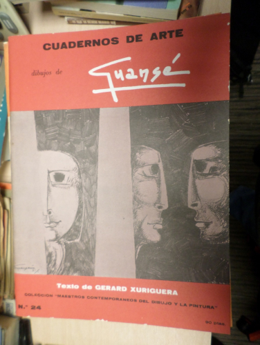Portada del libro de MAESTROS CONTEMPORANEOS DEL DIBUJO Y LA PINTURA Nº 24 - Cuadernos de arte dibujos GUANSÉ