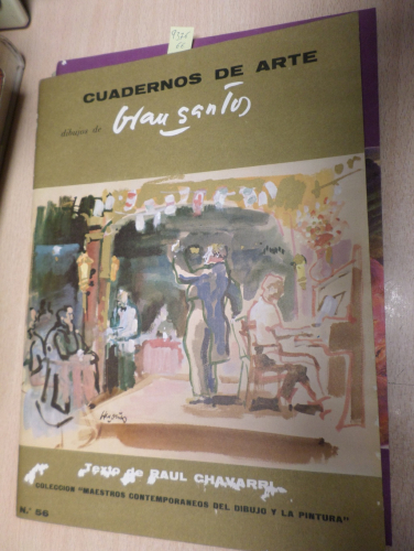 Portada del libro de MAESTROS CONTEMPORANEOS DEL DIBUJO Y LA PINTURA Nº 56 - Cuadernos de arte dibujos GRAU SANTOS