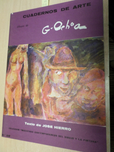Portada del libro de MAESTROS CONTEMPORANEOS DEL DIBUJO Y LA PINTURA Nº 58 - Cuadernos de arte dibujos GARCIA- OCHOA