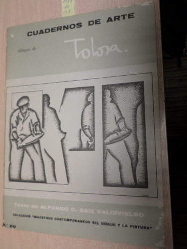 Portada del libro de MAESTROS CONTEMPORANEOS DEL DIBUJO Y LA PINTURA Nº 60 - Cuadernos de arte dibujos TOLOSA