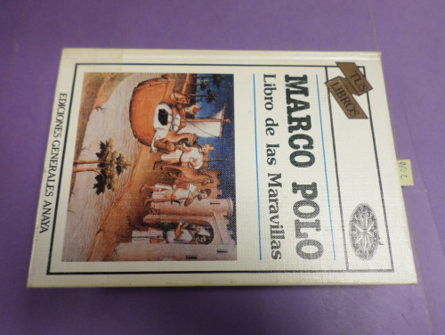 Portada del libro de COLECCIÓN TUS LIBROS  - ANAYA- MARCO POLO LIBRO DE LAS MARAVILLAS - PRIMERA EDICION 1983