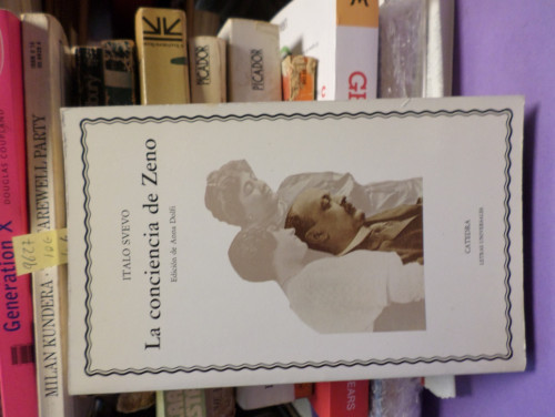 Portada del libro de LA CONCIENCIA DE ZENO / ITALO SVEVO / CATEDRA LETRAS UNIVERSALES 1985