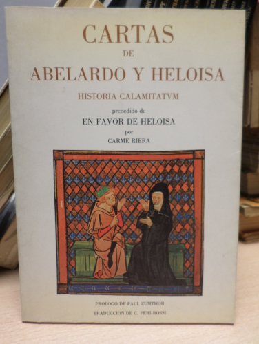 Portada del libro de CARTAS DE ABELARDO Y ELOISA / Historia Calamitatum - jose j. de olañeta