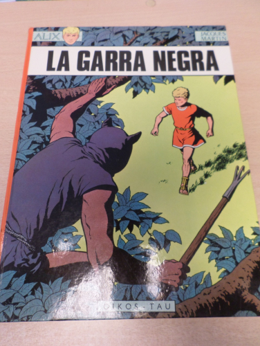 Portada del libro de LAS AVENTURAS DE ALIX - LA GARRA NEGRA - 1a. EDICION - OIKOS-TAU 1969