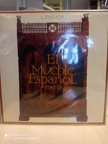 Portada del libro de EL MUEBLE ESPAÑOL- L. FEDUCHI - BIBLIOTECA DE ARTE HISPANICO - POLIGRAFA 1969