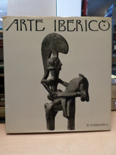 Portada del libro de ARTE IBERICO - M. TARRADELL - BIBLIOTECA DE ARTE HISPANICO - POLIGRAFA 1968