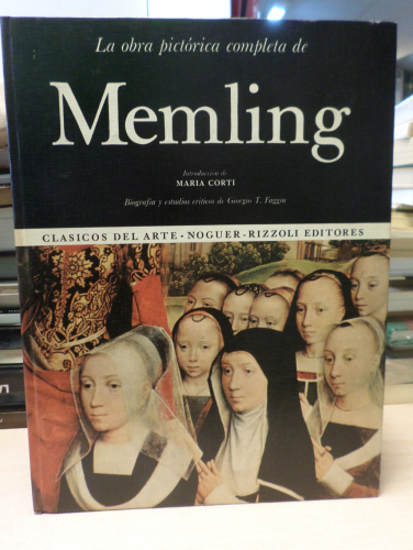 Portada del libro de OBRA PICTORICA COMPLETA DE MEMLING -  NOGUER/RIZZOLI - CLASICOS DEL ARTE NUM. 18