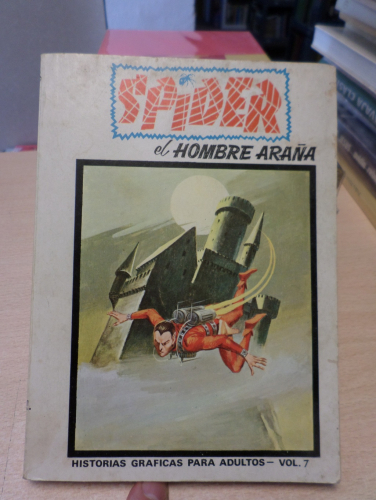 Portada del libro de SPIDER. EL HOMBRE ARAÑA - VOL 7 - VÉRTICE edicion especial - ULTIMO NUMERO