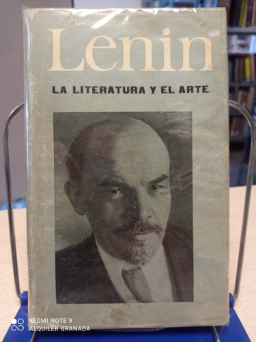 Portada del libro de LENIN - LA LITERATURA Y EL ARTE - EDITORIAL PROGRESO