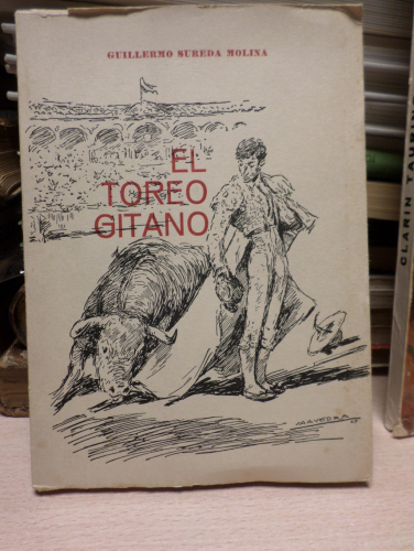 Portada del libro de EL TORERO GITANO - GUILLERMO SUREDA MOLINA - PALMA 1967