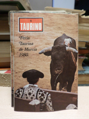 Portada del libro de EL TAURINO - FERIA TAURINA DE MURCIA 1980