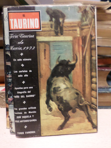 Portada del libro de EL TAURINO - FERIA TAURINA DE MURCIA 1973