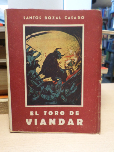 Portada del libro de EL TORO DE VIANDAR - SANTOS BOZAL CASADO - INSTITUTO REUS 1948