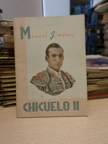 Portada del libro de MANUEL JIMENEZ CHICUELO II. vida profesional biografia y estadisticas - VALENCIA 1953