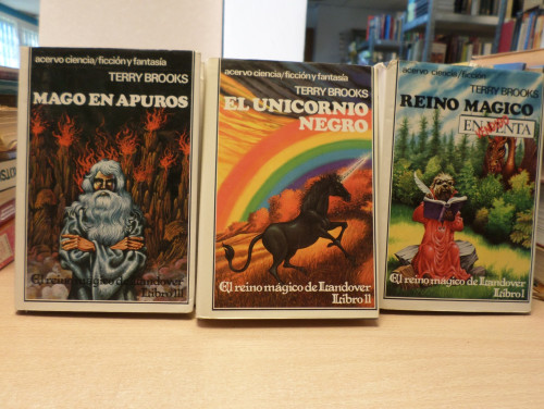 Portada del libro de TERRY BROOKS - EL REINO MAGICO DE LANDOVER COMPLETO 3 VOL. - ACERVO 1990