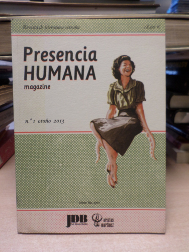 Portada del libro de PRESENCIA HUMANA. Magazine. Nº 1 otoño 2013. REVISTA DE LITERATURA EXTRAÑA