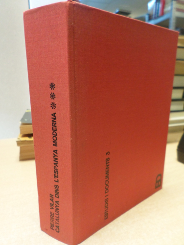 Portada del libro de CATALUNYA DINS LA ESPANYA MODERNA III les transformacions agraries de SXVIII catala - PIERRE VILAR