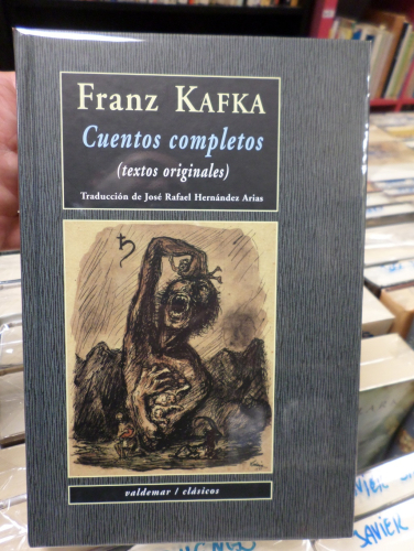 Portada del libro de CUENTOS COMPLETOS - FRANZ KAFKA - VALDEMAR CLASICOS