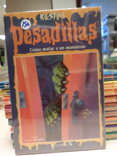 Portada del libro de PESADILLAS - NUMERO 44 - COMO MATAR A UN MONSTRUO - R.L. STINE - EDICIONES B