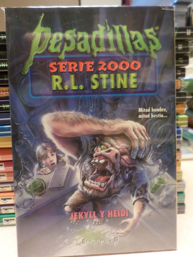 Portada del libro de PESADILLAS SERIE 2000. 14 - JEKYLL Y HEIDI - R.L. STINE - EDICIONES B