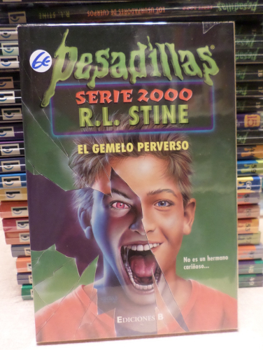 Portada del libro de PESADILLAS SERIE 2000. 6 - EL GEMELO PERVERSO - R.L. STINE - EDICIONES B