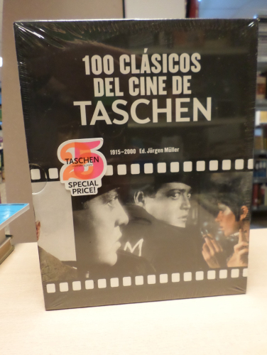 Portada del libro de 100 CLASICOS DEL CINE 1915 - 2000. TASCHEN 2 Vol en ESTUCHE - NUEVO