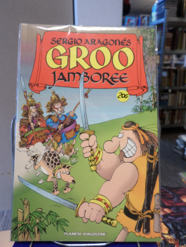 Portada del libro de GROO JAMBOREE - SERGIO ARAGONES - PLANETA 2008