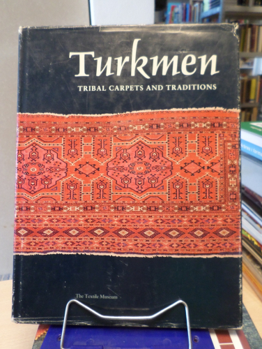 Portada del libro de TURKMEN. Tribal carpets and traditions - THE TEXTILE MUSEUM