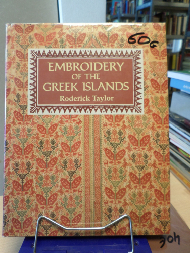 Portada del libro de EMBROIDERY OF THE GREEK ISLANDS - RODERICK TAYLOR