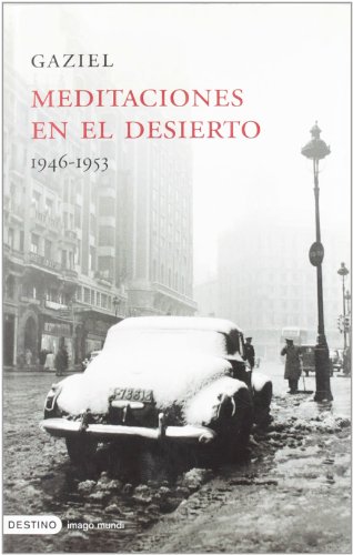 Portada del libro de GAZIEL : Meditaciones en el desierto, 1946-1953