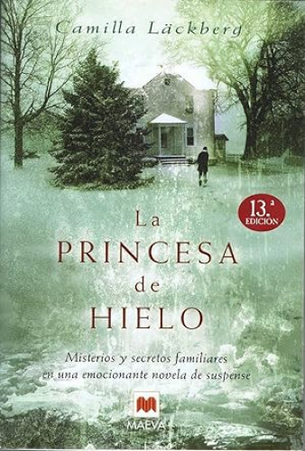 Portada del libro de La princesa de hielo 