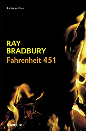 Portada del libro de Fahrenheit 451 