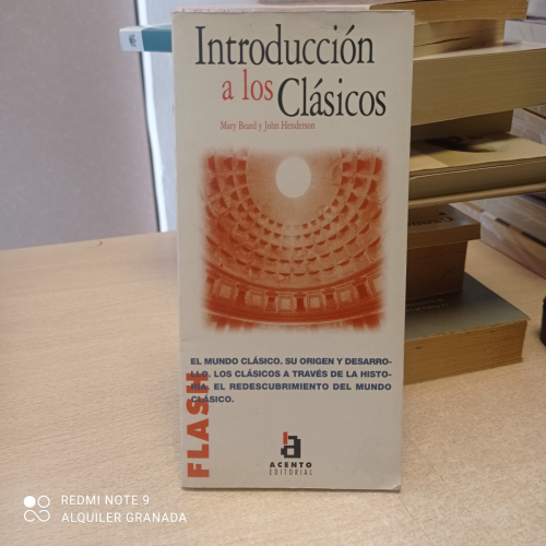 Portada del libro de Introducción a los clásicos