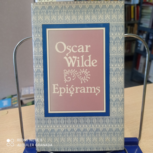 Portada del libro de Oscar Wilde's Epigrams