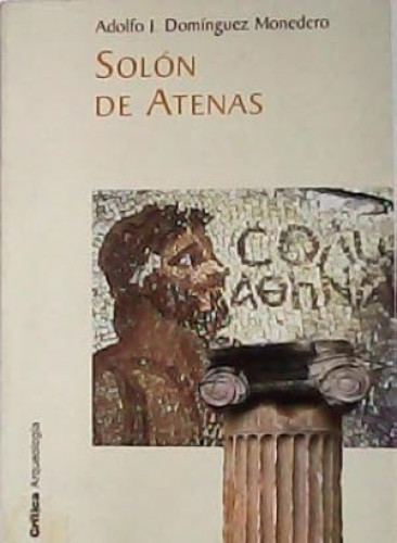 Portada del libro de Solón de Atenas