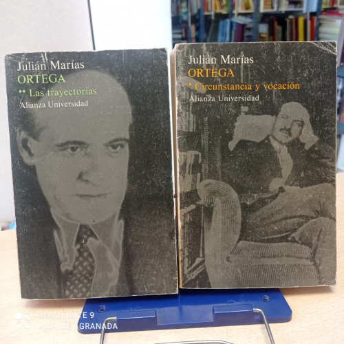 Portada del libro de ORTEGA - 2 TOMOS: Circunstancia y vocación / Las trayectorias.