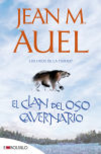 Portada del libro de El clan del oso cavernario. Los hijos de la Tierra 1