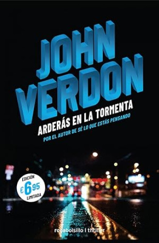 Portada del libro de ARDERÁS EN LA TORMENTA