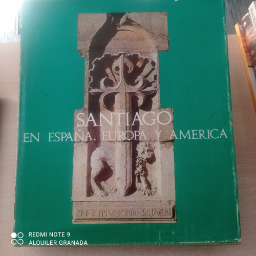 Portada del libro de SANTIAGO EN ESPAÑA, EUROPA Y AMERICA