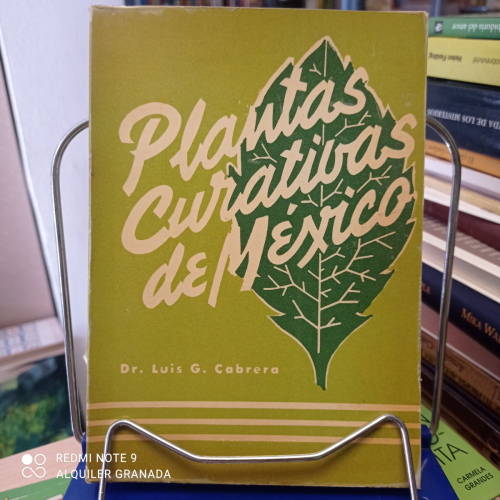 Portada del libro de PLANTAS CURATIVAS DE MEXICO