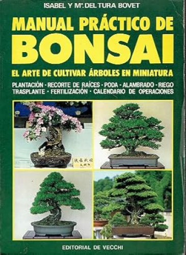 Portada del libro de Manual Practico de Bonsai