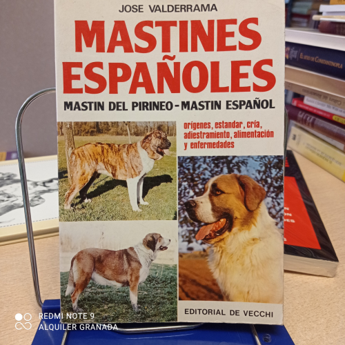 Portada del libro de Los Mastines Españoles