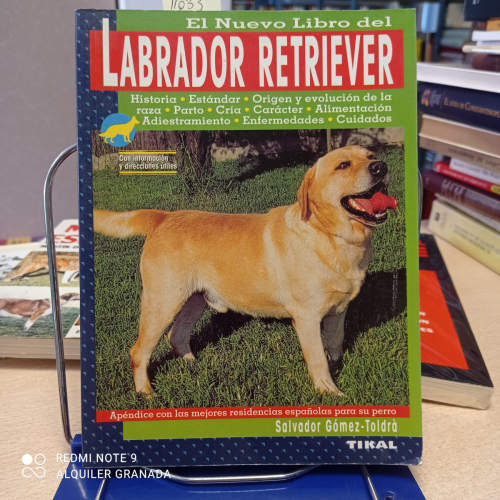 Portada del libro de El nuevo libro del LABRADOR RETRIEVER