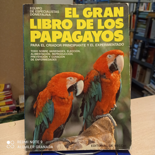 Portada del libro de El Gran Libro de los Papagayos